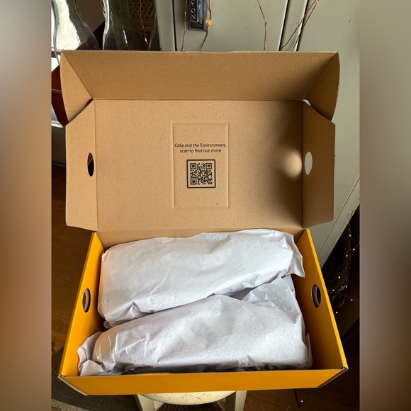 Gola Women's Elan Leather Sneaker Terracotta/ Off White/Red Ochre - Picture 14 of 16